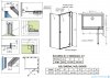 Radaway Essenza 8 Brushed Nickel Kdj kabina 90x80cm prawa szczotkowany nikiel 10480612-01-01R/10470237-91-01R/10113080-01-01